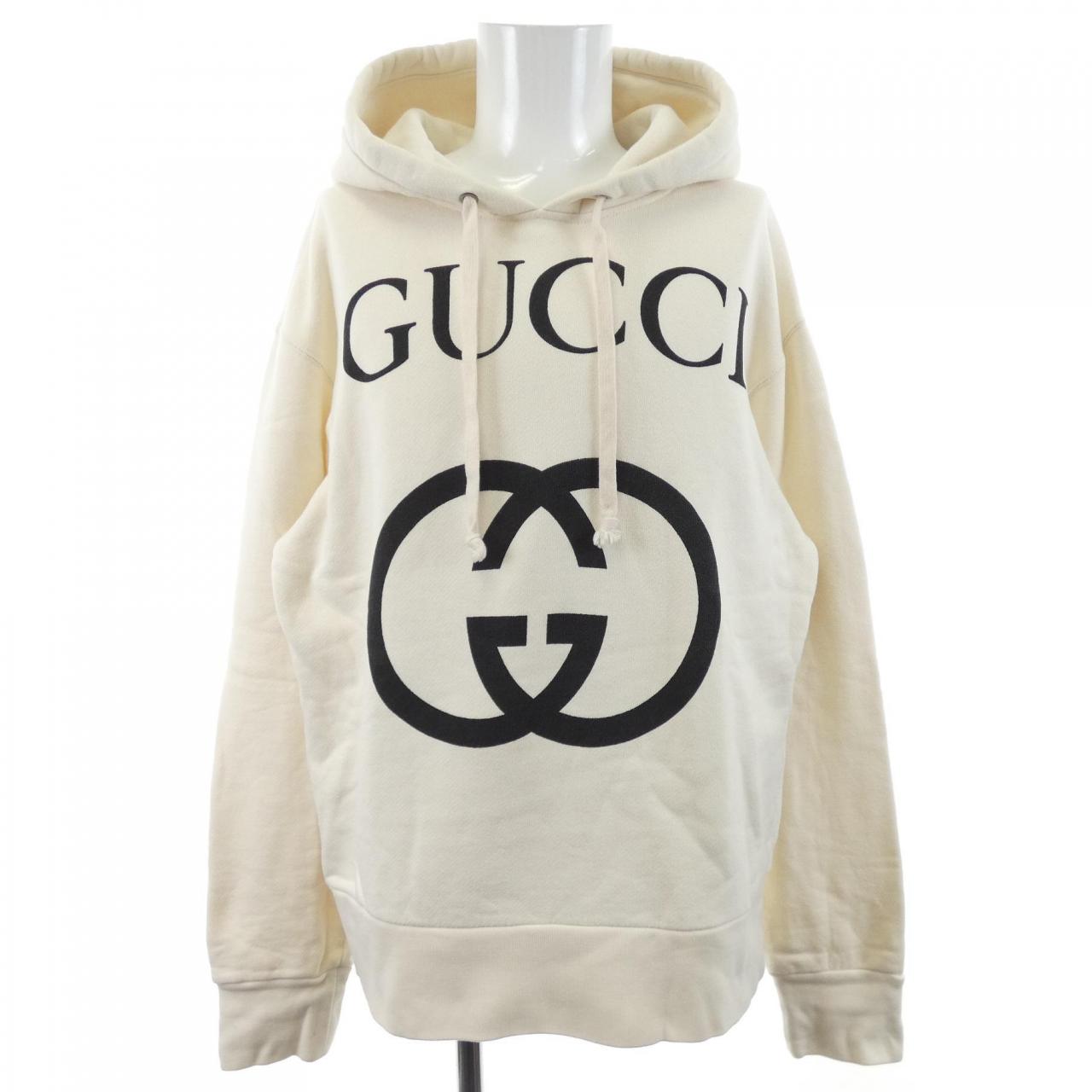 グッチ GUCCI インターロッキングGフーデッドスウェットシャツ 475374-X3Q25 パーカー