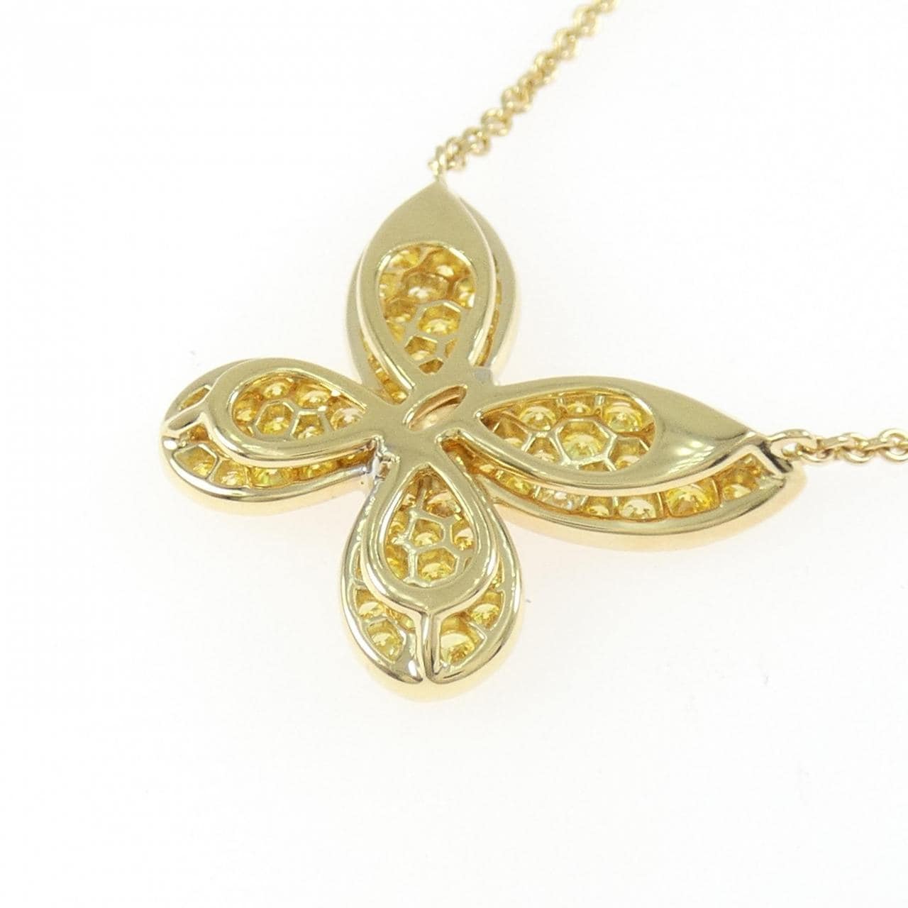 グラフ バタフライ ネックレス