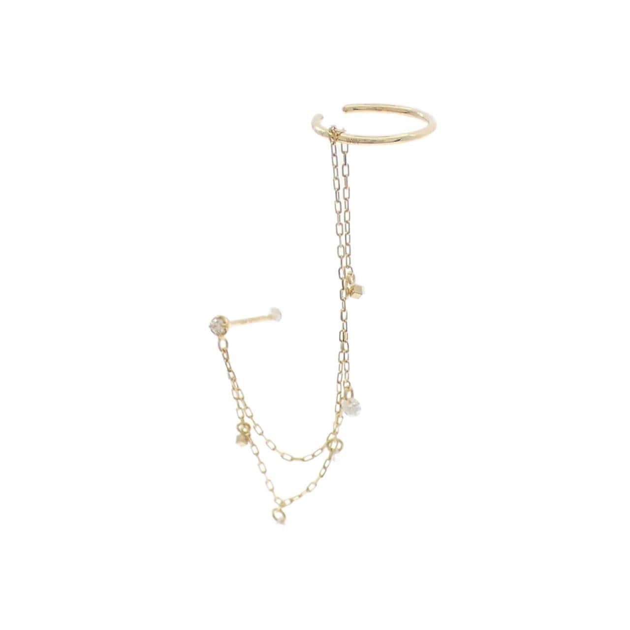アーカー ビンドゥサリー ピアス 0.10CT 片耳