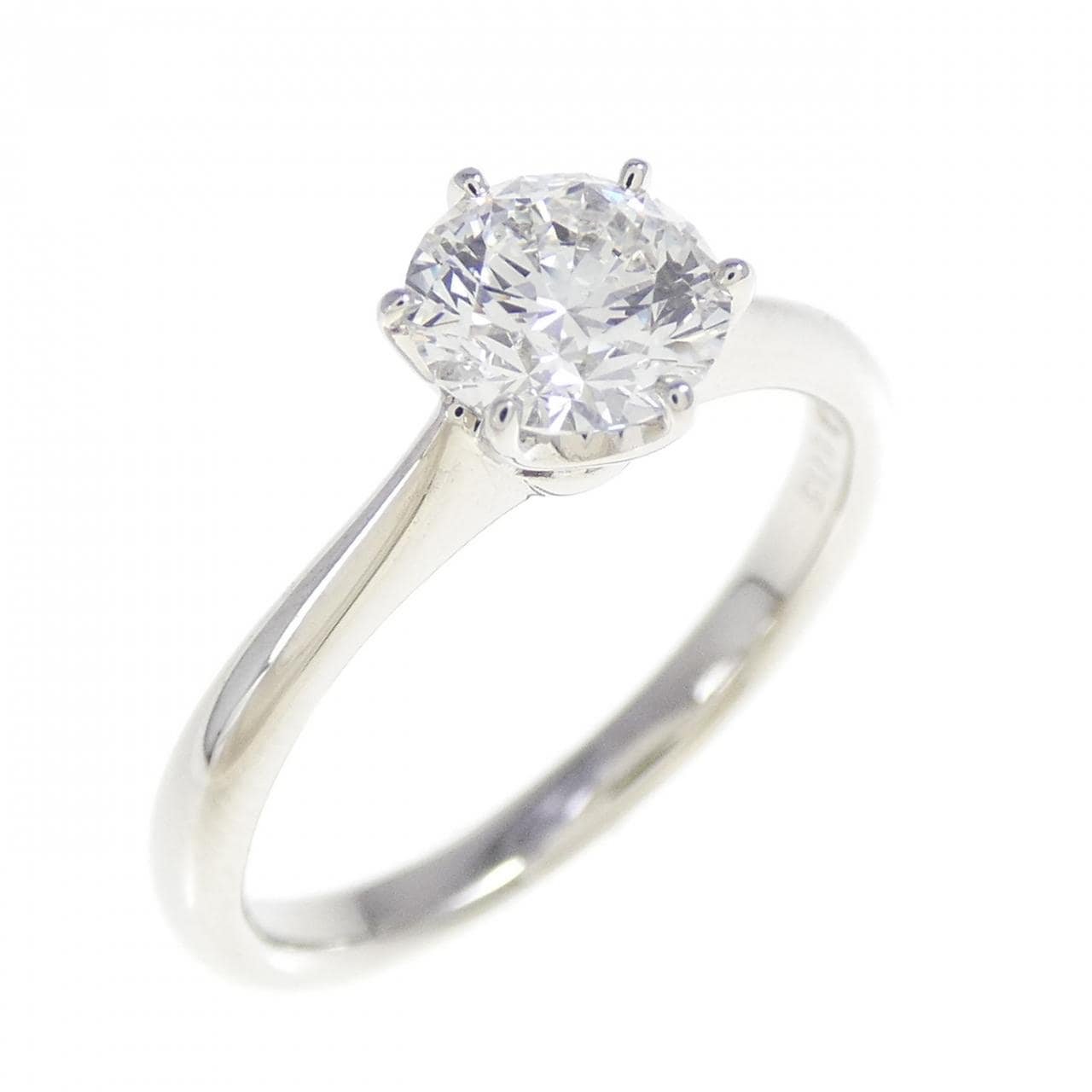 [Remake] PT900 Diamond Ring 0.715CT D SI1 EXT H&C