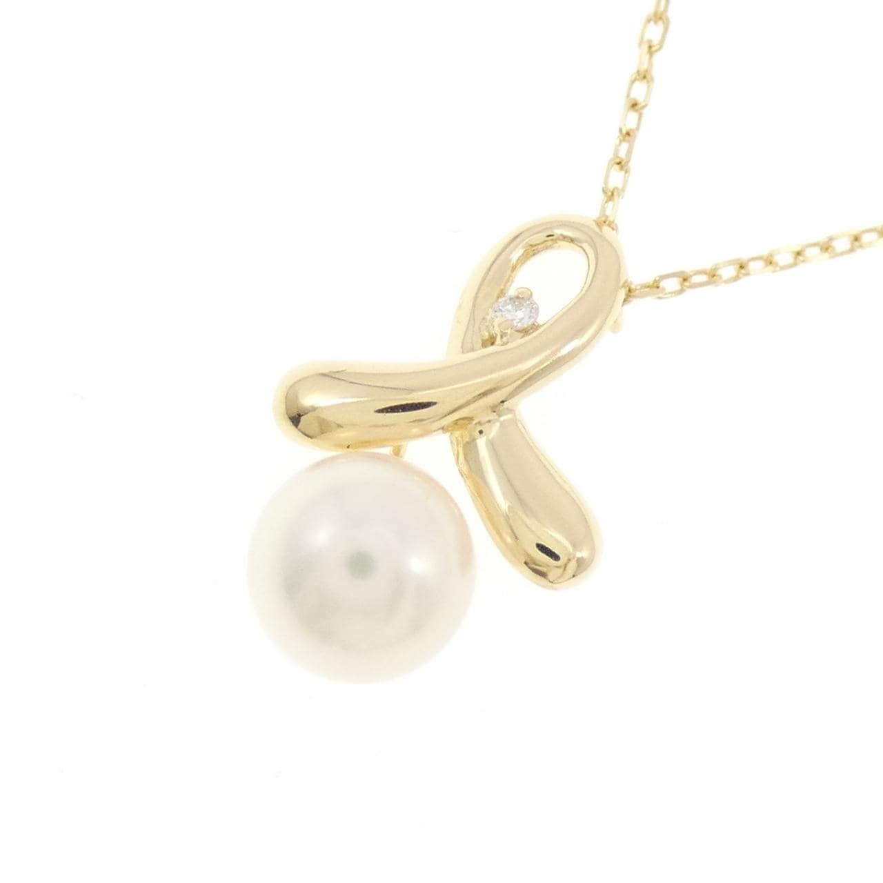 K18YG アコヤパール ネックレス 6.6mm