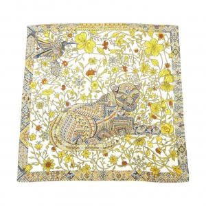 エルメス HERMES LE JAGUAR ET LE COLIBRI H243919S カレジェアン140 ショール