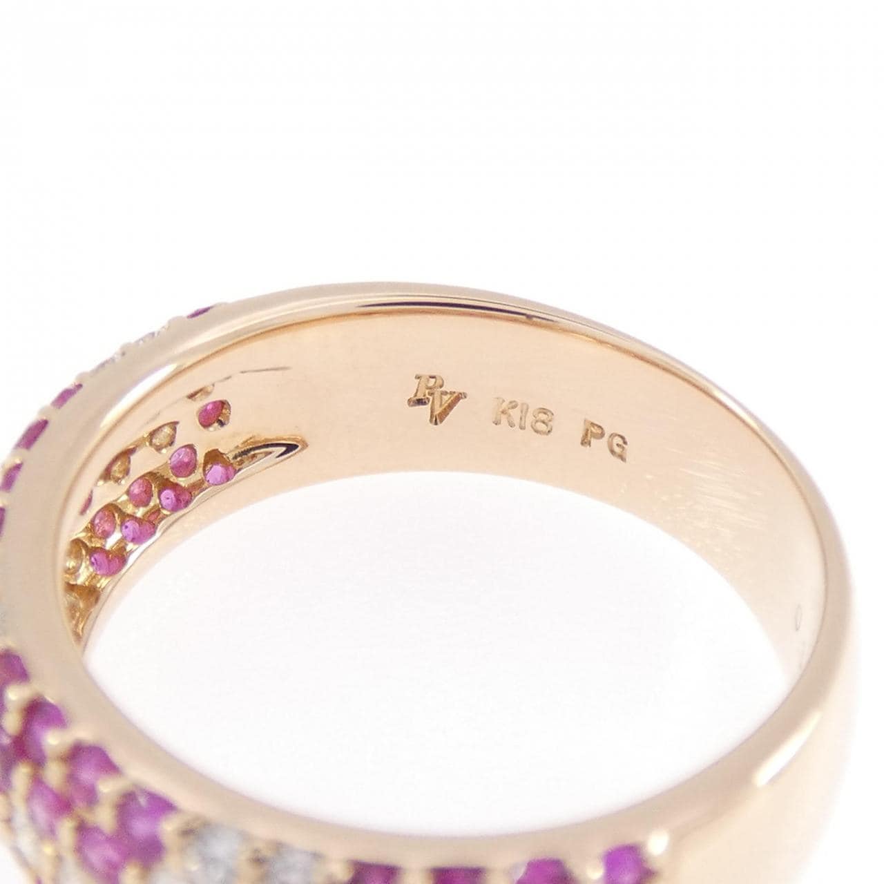 ポンテヴェキオ サファイヤ リング 0.72CT