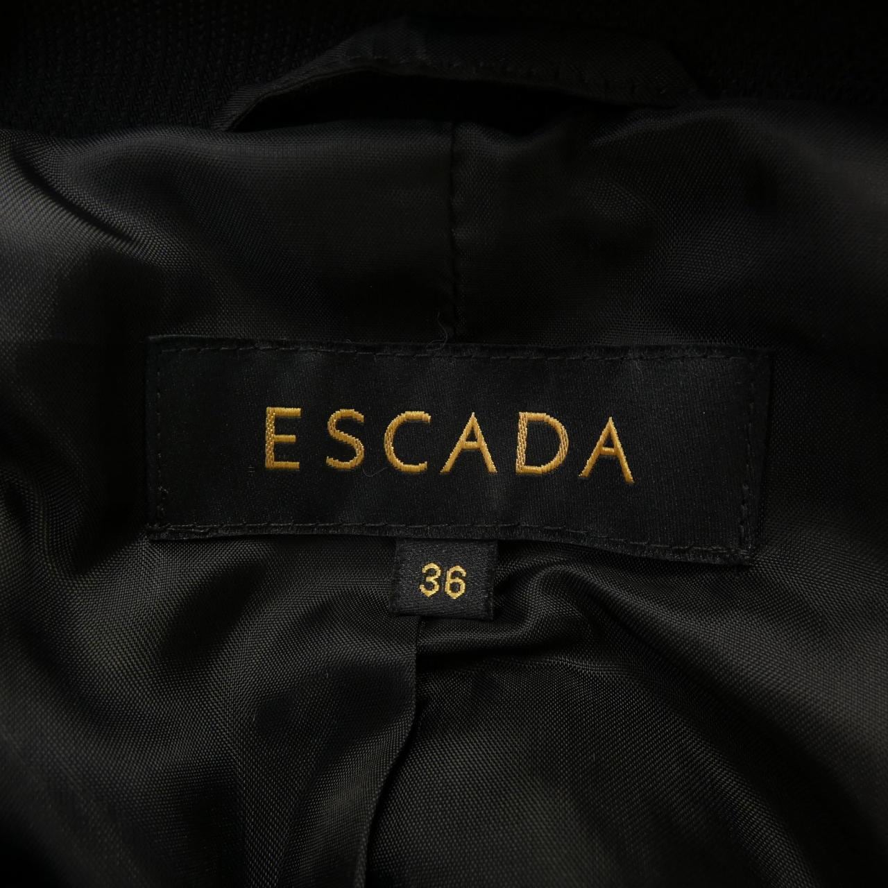 エスカーダ ESCADA ノーカラージャケット