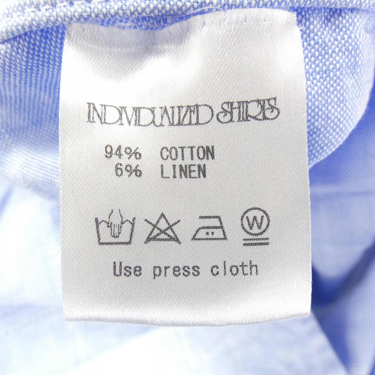 インディビジュアライズシャツ INDIVIDUALIZED SHIRT シャツ