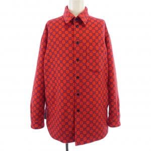 グッチ GUCCI GGウールフランネル パデッドオーバーシャツ 762183 ZAPDW ジャケット