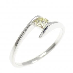 K18WG ダイヤモンド リング 0.19CT