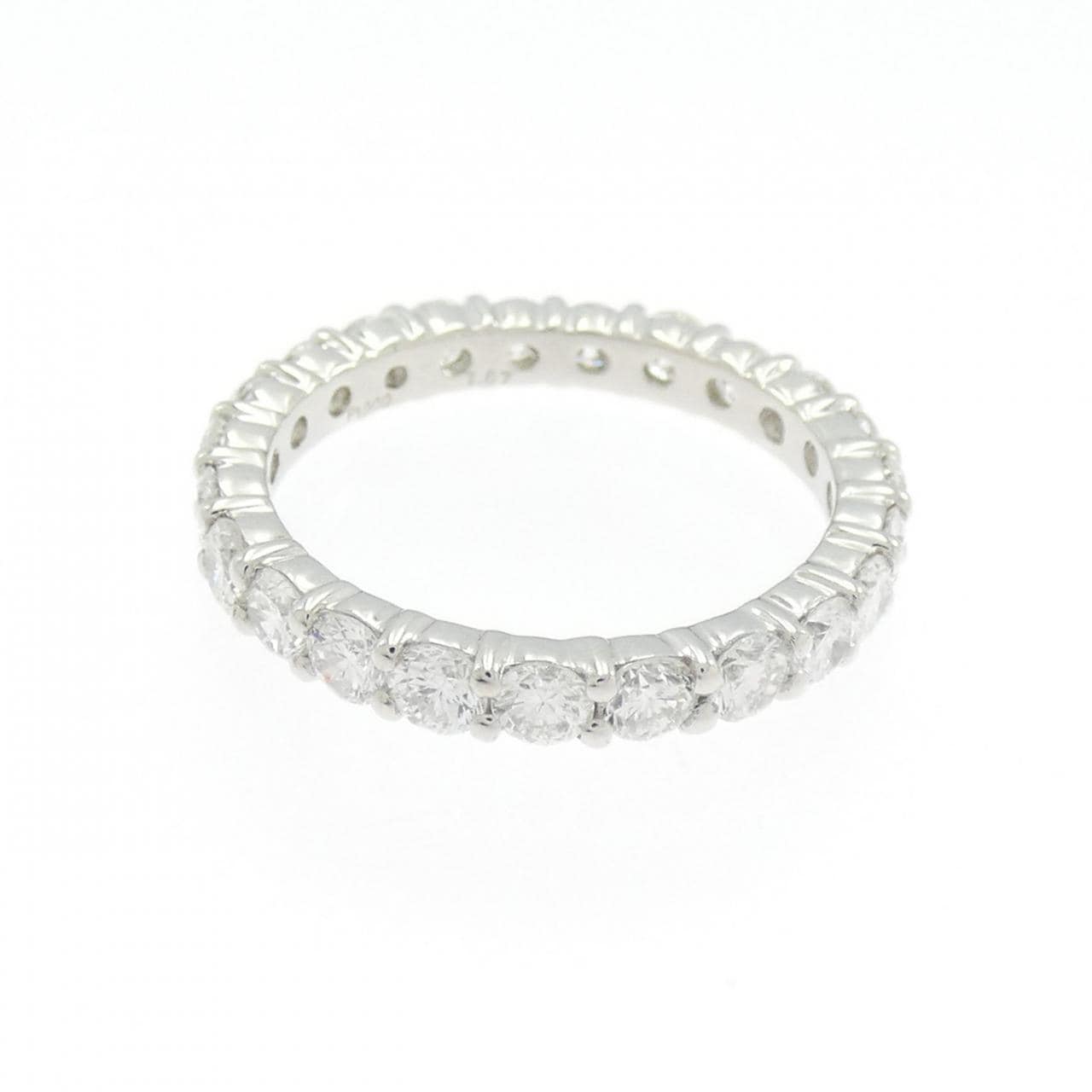 PT900 フルエタニティ ダイヤモンド リング 1.87CT