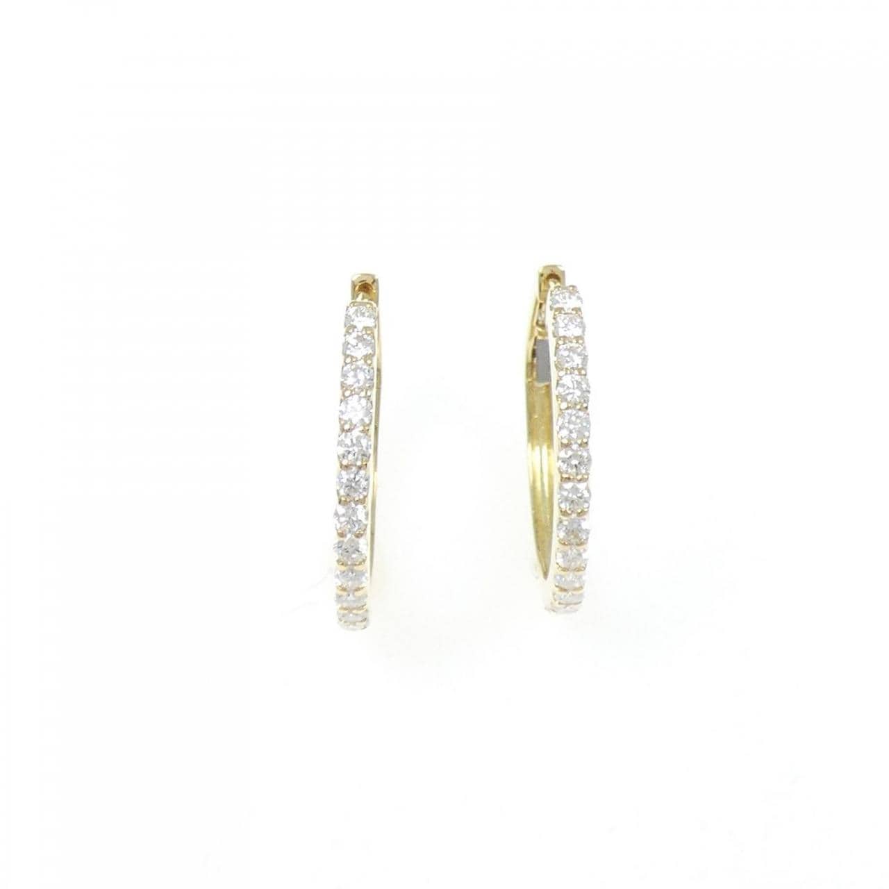 [新品] K18YG鑽石耳環 0.808CT