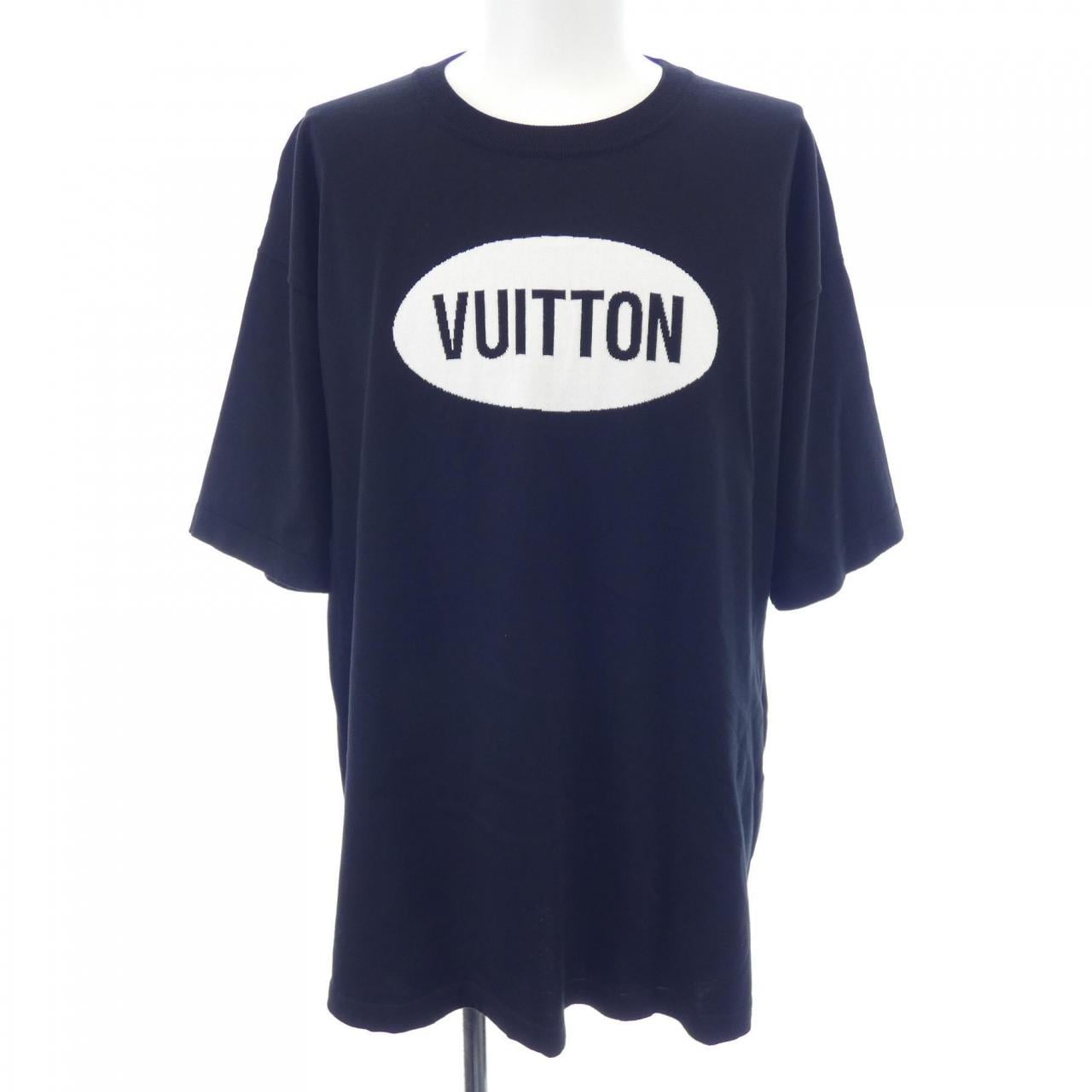 ルイヴィトン LOUIS VUITTON インタルシアジャカードクルーネック HMN81WJS5 ニット