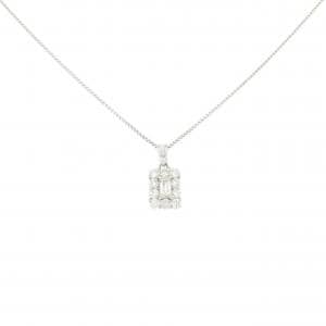 【新品】PT900/PT850 ダイヤモンド ネックレス 0.30CT