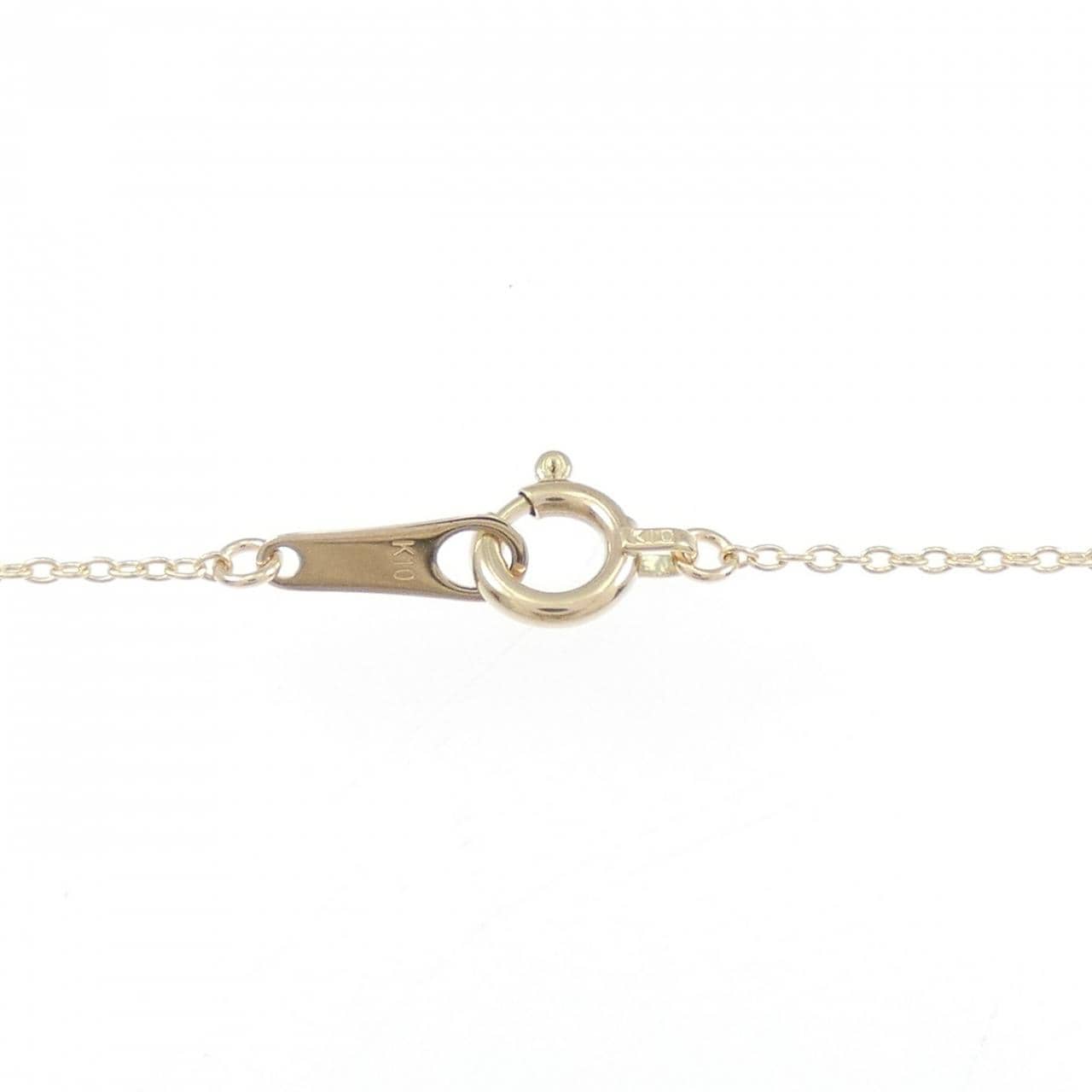 【リメイク】K10YG ダイヤモンド ネックレス 0.20CT