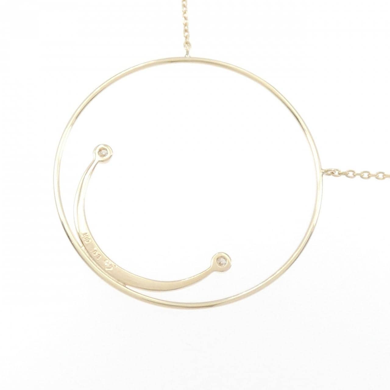 エナソルーナ ダイヤモンド ネックレス 0.03CT