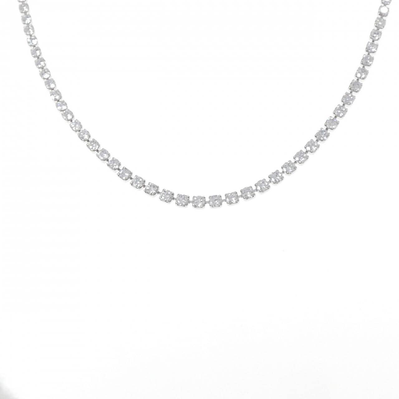 PT850 ダイヤモンド ネックレス 10.028CT