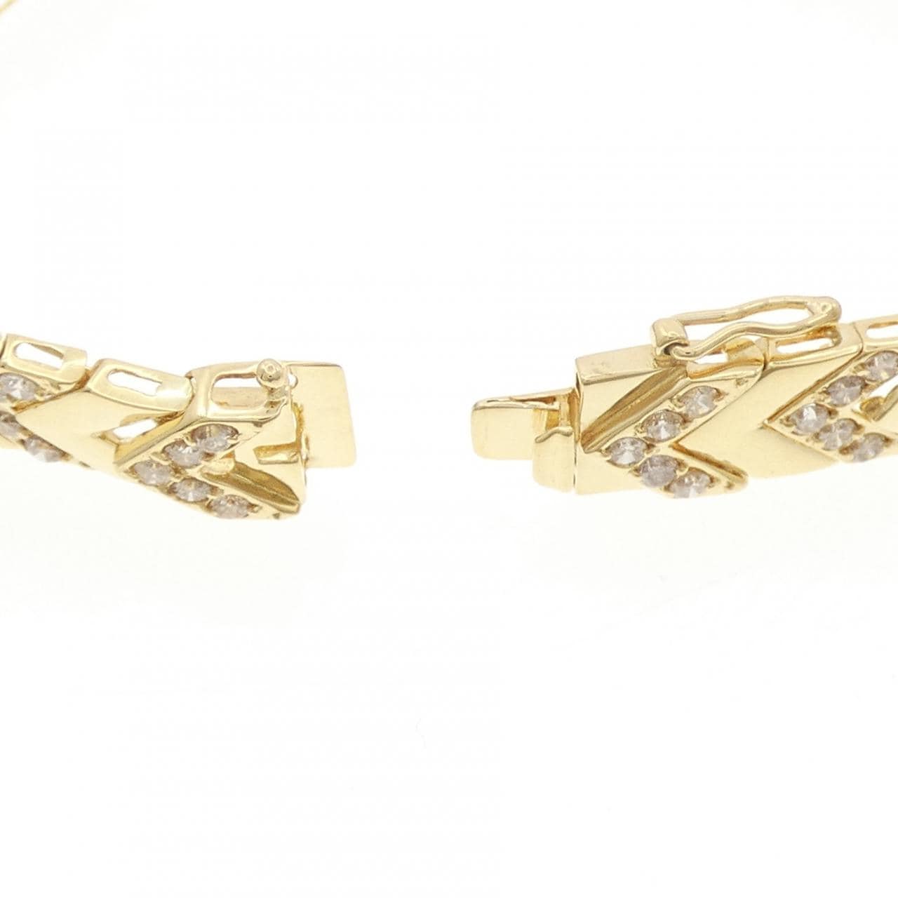 K18YG ダイヤモンド ブレスレット 3.12CT