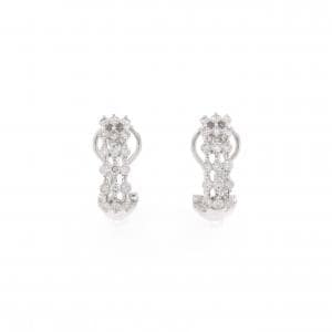 PT900 ダイヤモンド ピアス/イヤリング 0.50CT