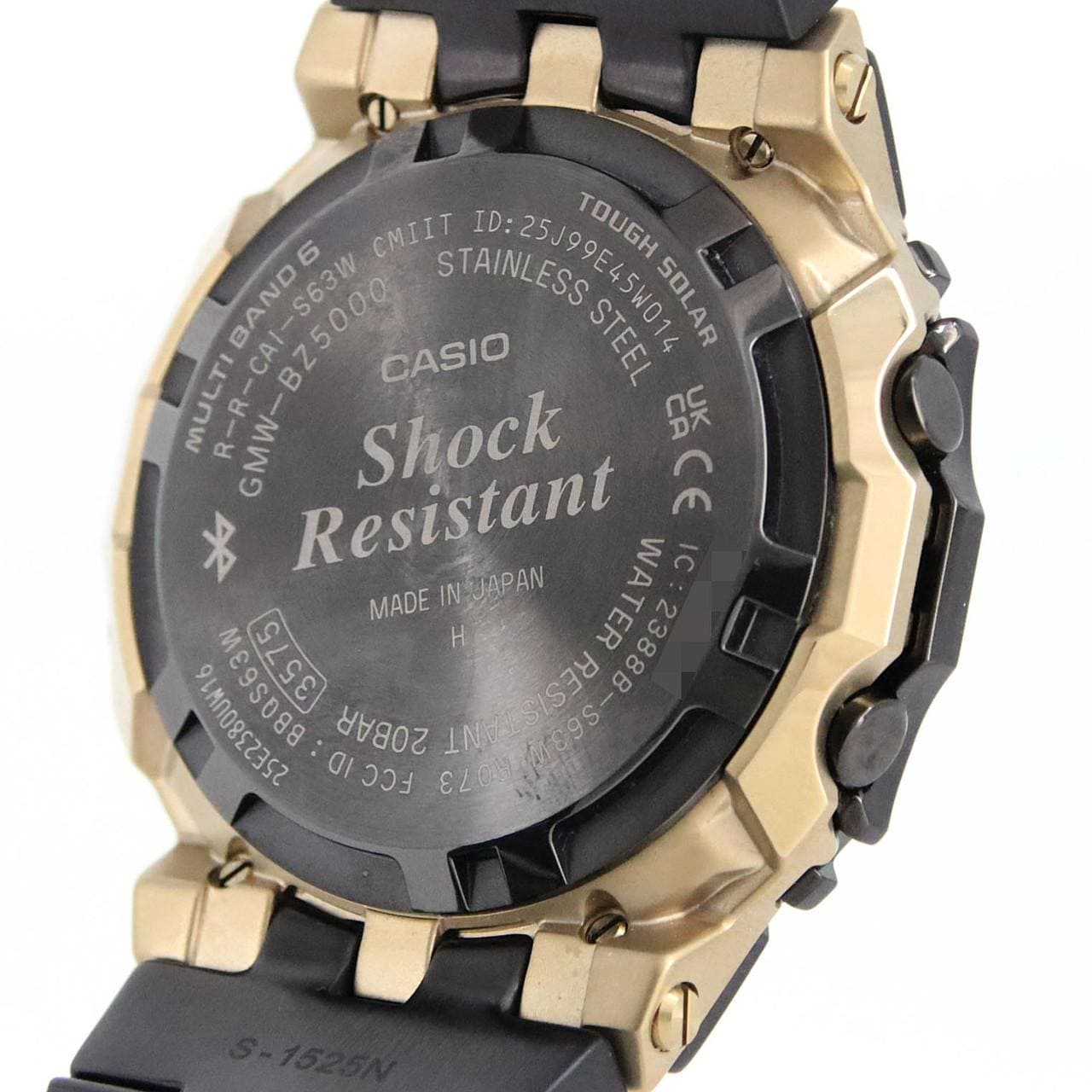 カシオ G-SHOCK 電波時計 GMW-BZ5000BD-1JF SS ソーラークォーツ