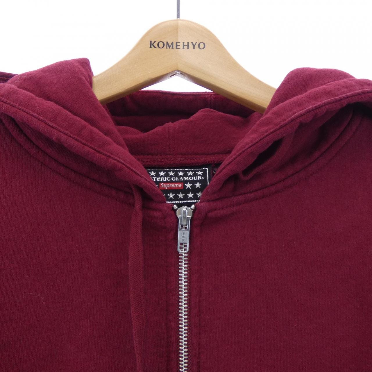 シュプリーム SUPREME HYSTERIC GLAMOUR パーカー