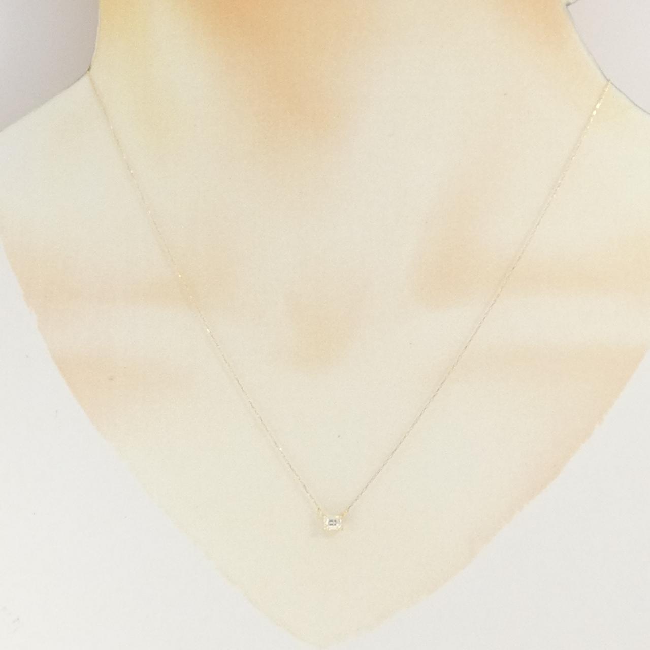 K18YG ダイヤモンド ネックレス 0.22CT