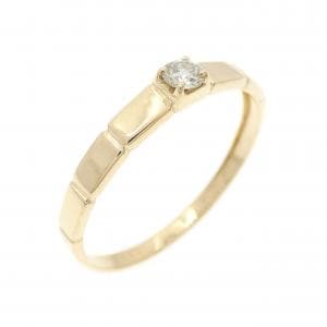 K18YG ダイヤモンド リング 0.08CT
