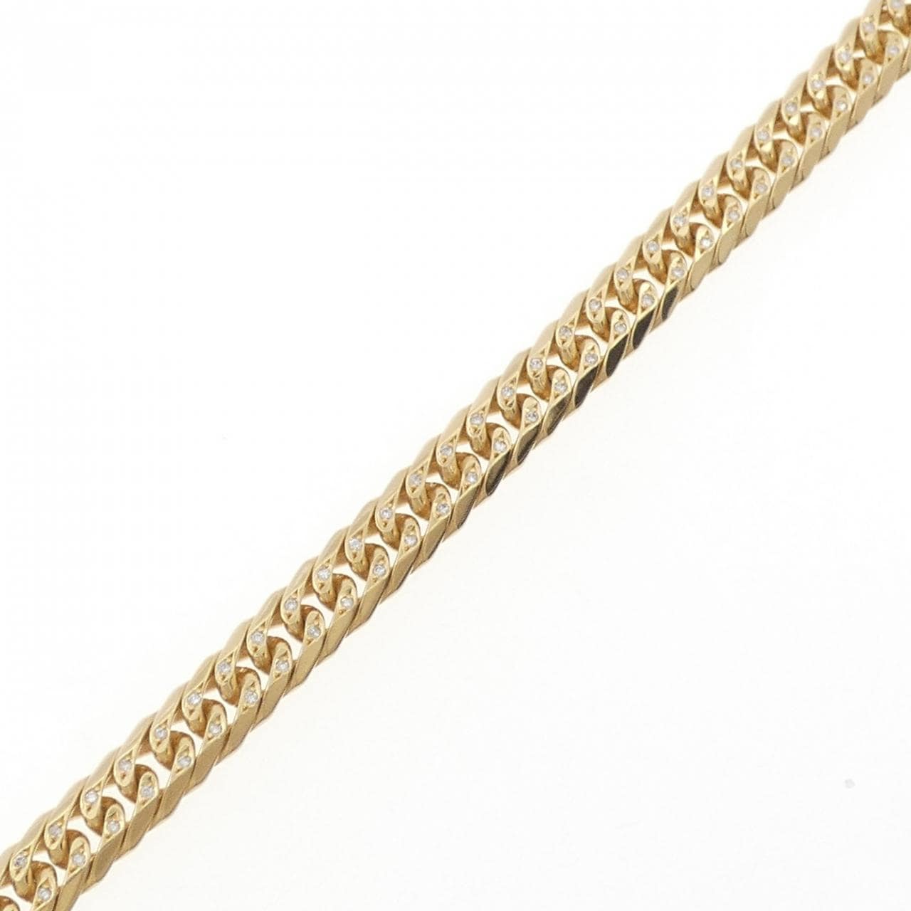 K18YG ダイヤモンド キヘイ ブレスレット 0.85CT 20cm