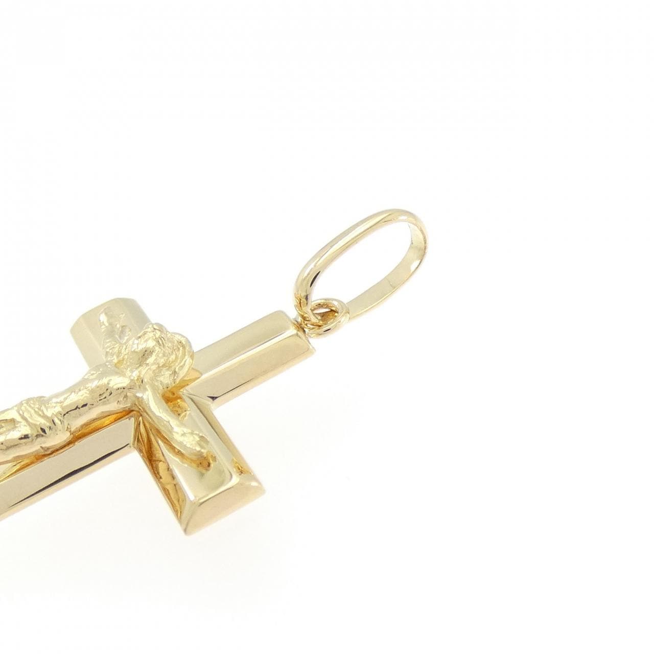 【新品】K18YG クロス ペンダント