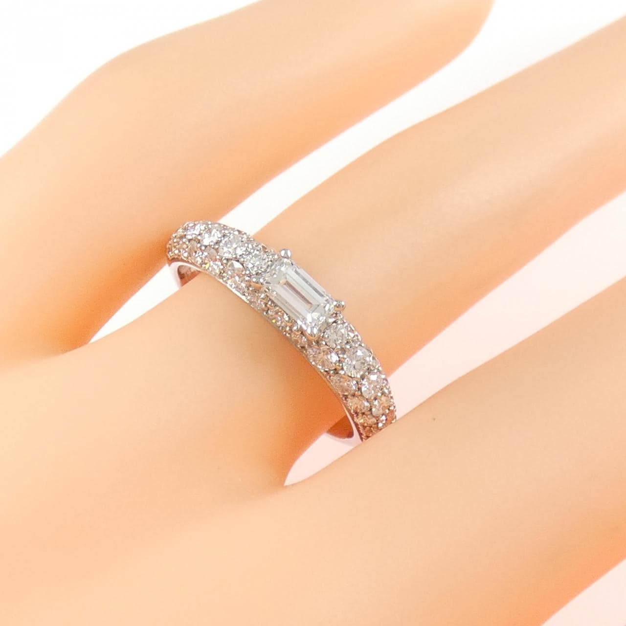 ギメル ダイヤモンド リング 0.276CT