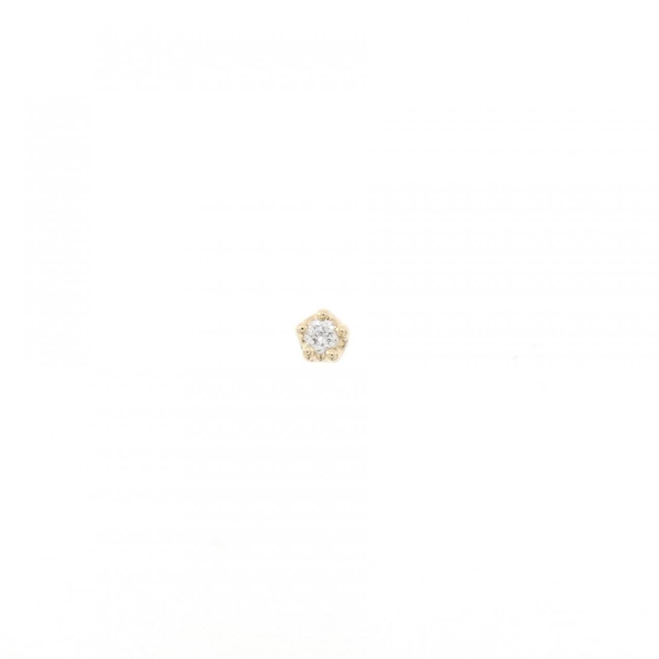スタージュエリー ダイヤモンド ピアス 0.01CT 片耳