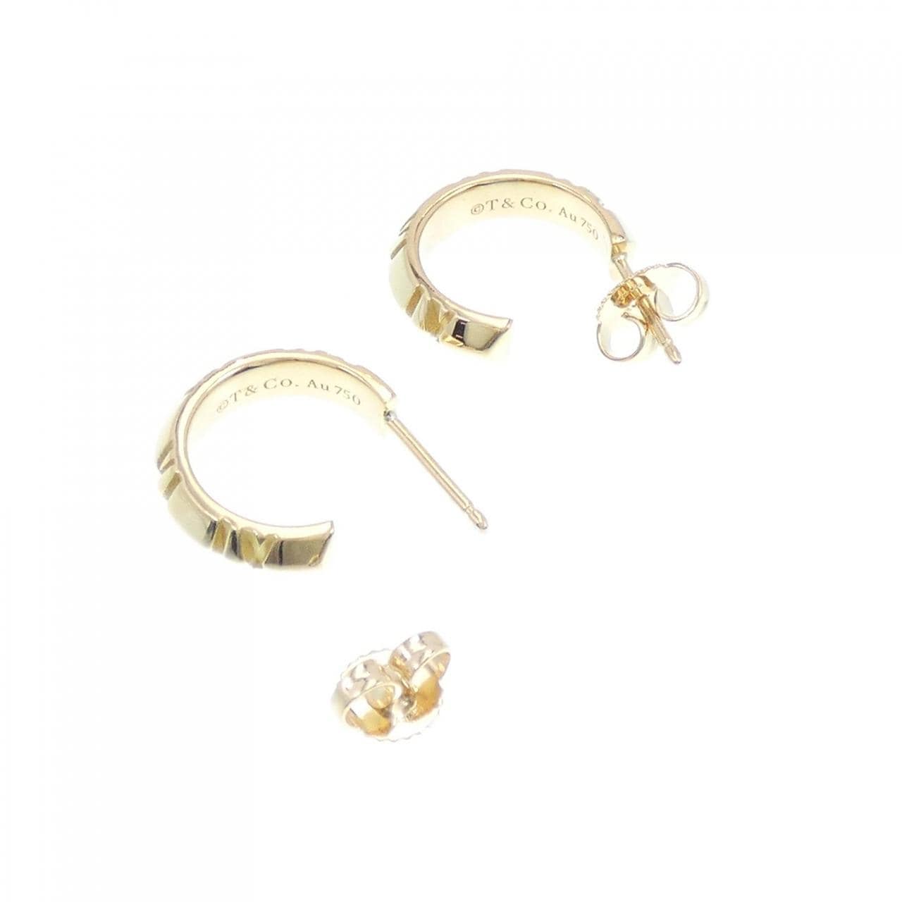 ★SALE★【TIFFANY\u0026Co.】アトラス　フープ　ピアス　793てぃふぁ美_ピアス_イヤリング