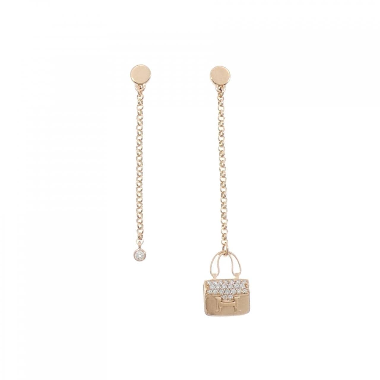 HERMES amulettes Constance 耳环