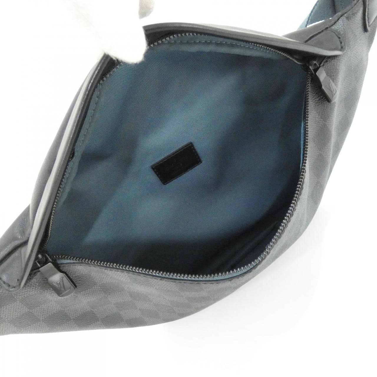 ルイヴィトン ダミエ グラフィット ディスカバリー バムバッグ N40187 ショルダーバッグ