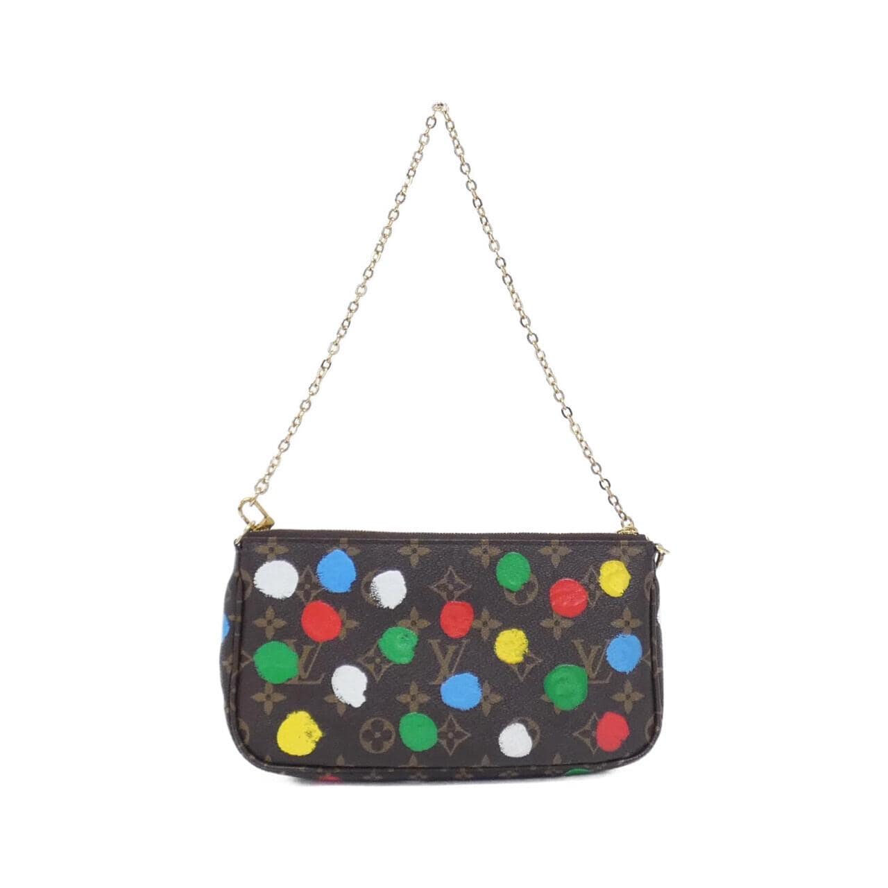 ルイヴィトン モノグラム(LV X YK) ミュルティ ポシェット アクセソワール M46385 ショルダーバッグ