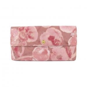 ルイヴィトン モノグラム ヴェルニ フラワー イカット ポルトフォイユ サラ M90023 財布