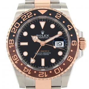 ロレックス GMTマスターⅡ 126711CHNR SSxPG 自動巻 ランダム番