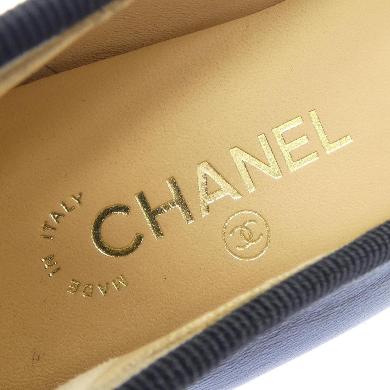 シャネル CHANEL バレリーナ G02819Y01552 フラットシューズ