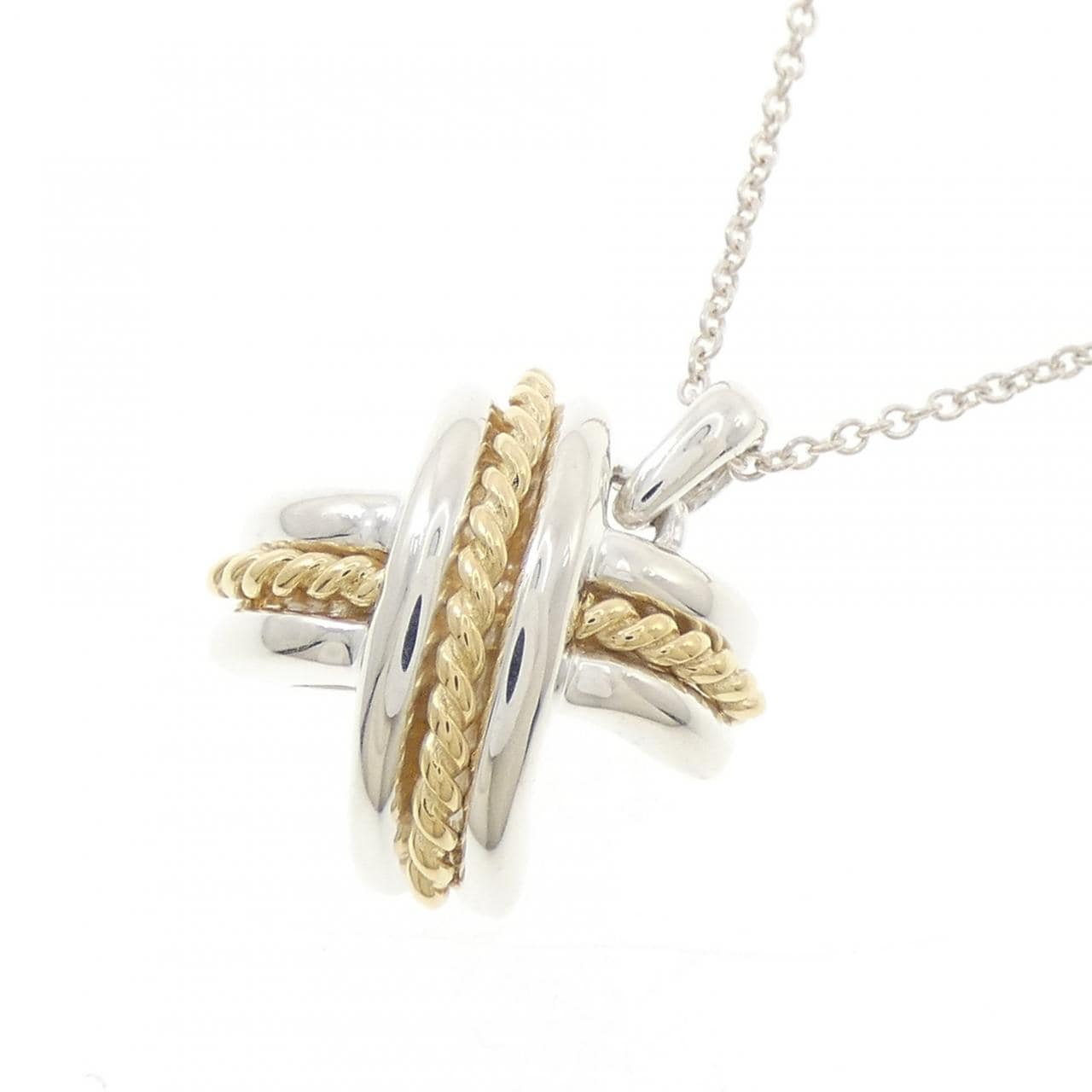 【ヴィンテージ】ティファニー シグネチャー ネックレス