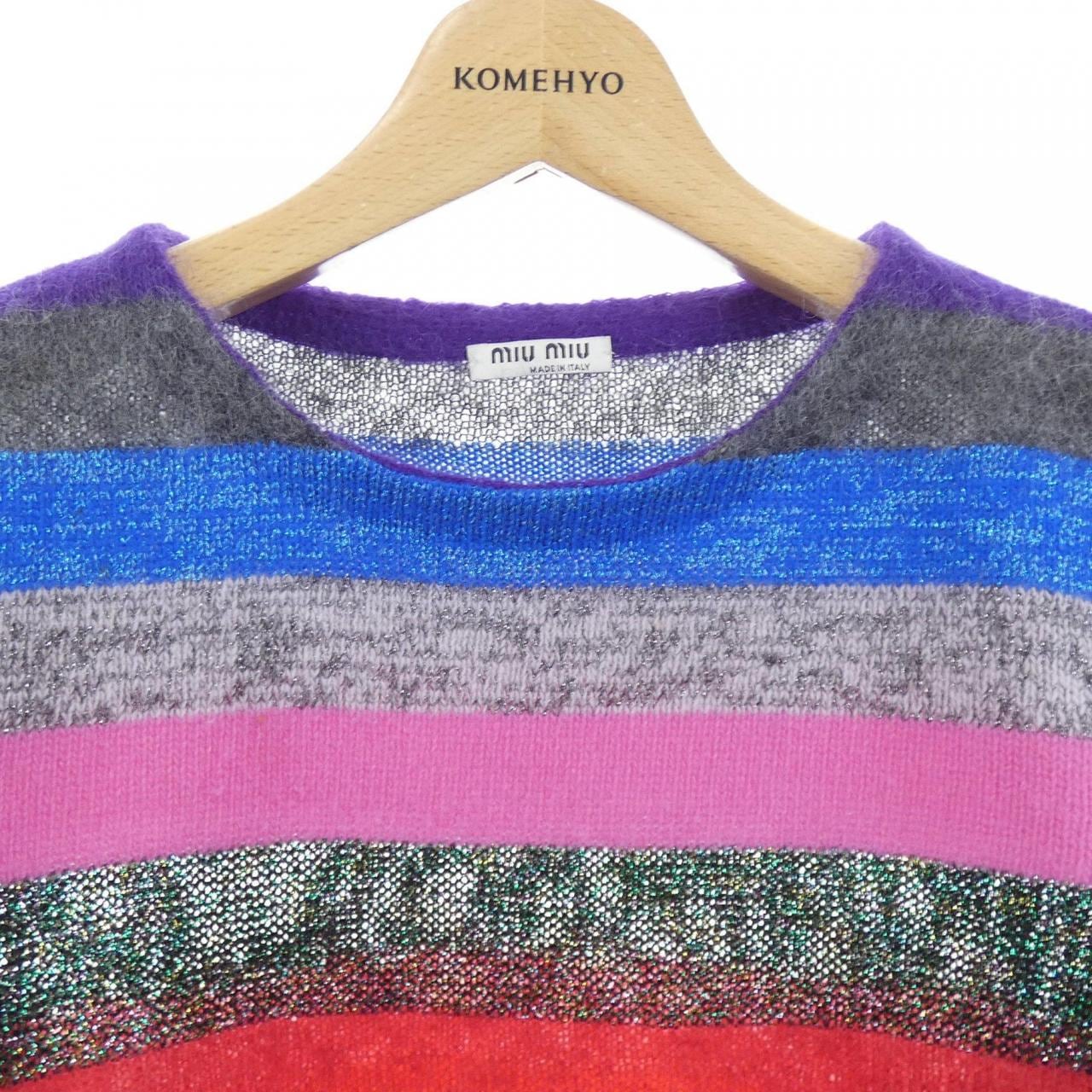 ミュウミュウ MIU MIU MMN940 1NIG ニット