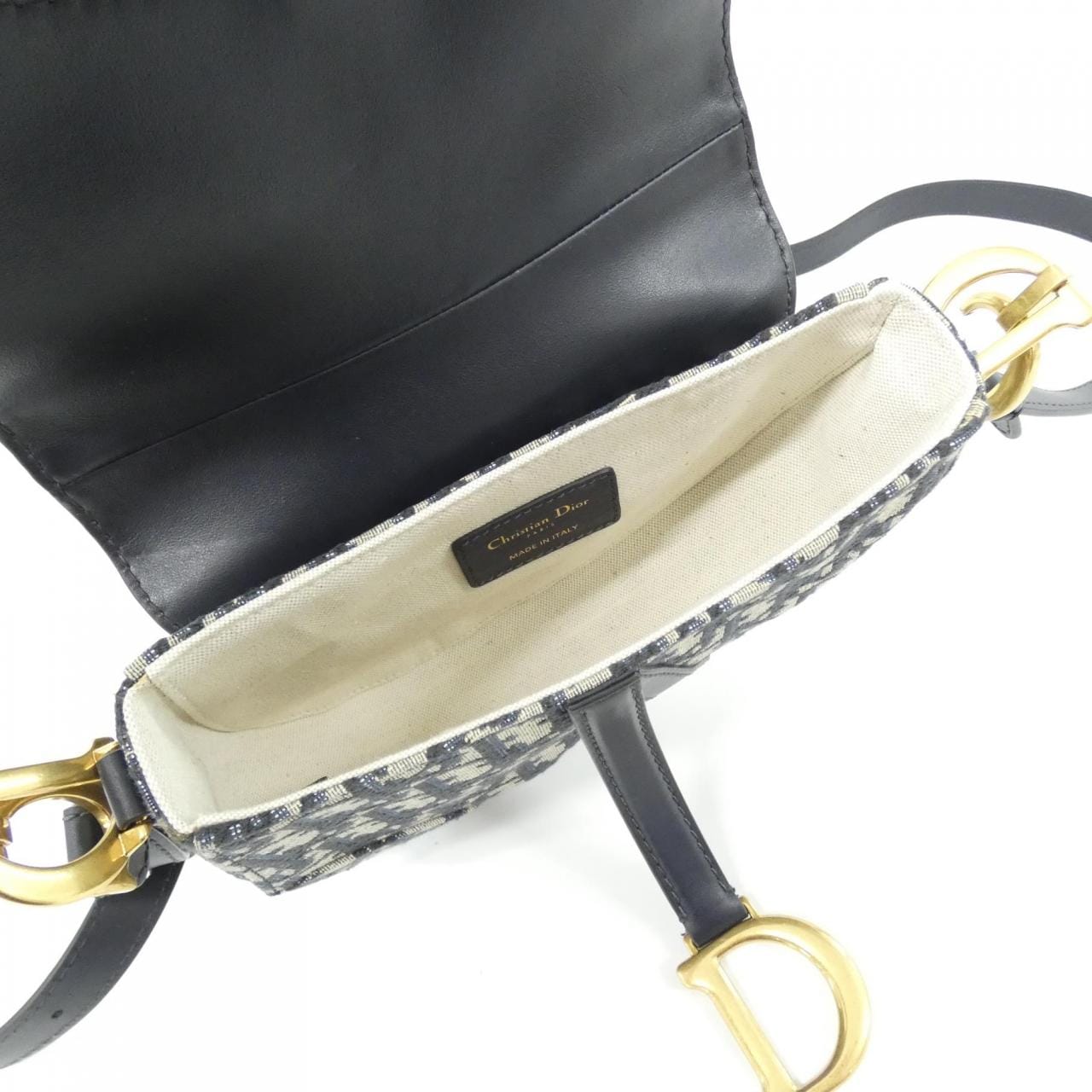 クリスチャンディオール DIOR OBLIQUE サドル ミニ M0465CDSS ショルダーバッグ