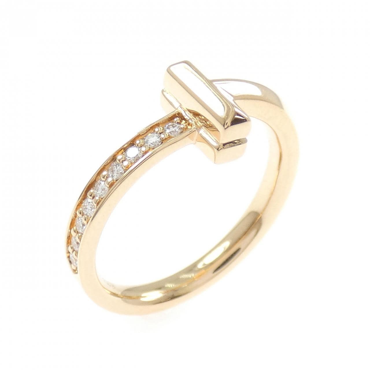 ティファニー Tワン リング 0.07CT