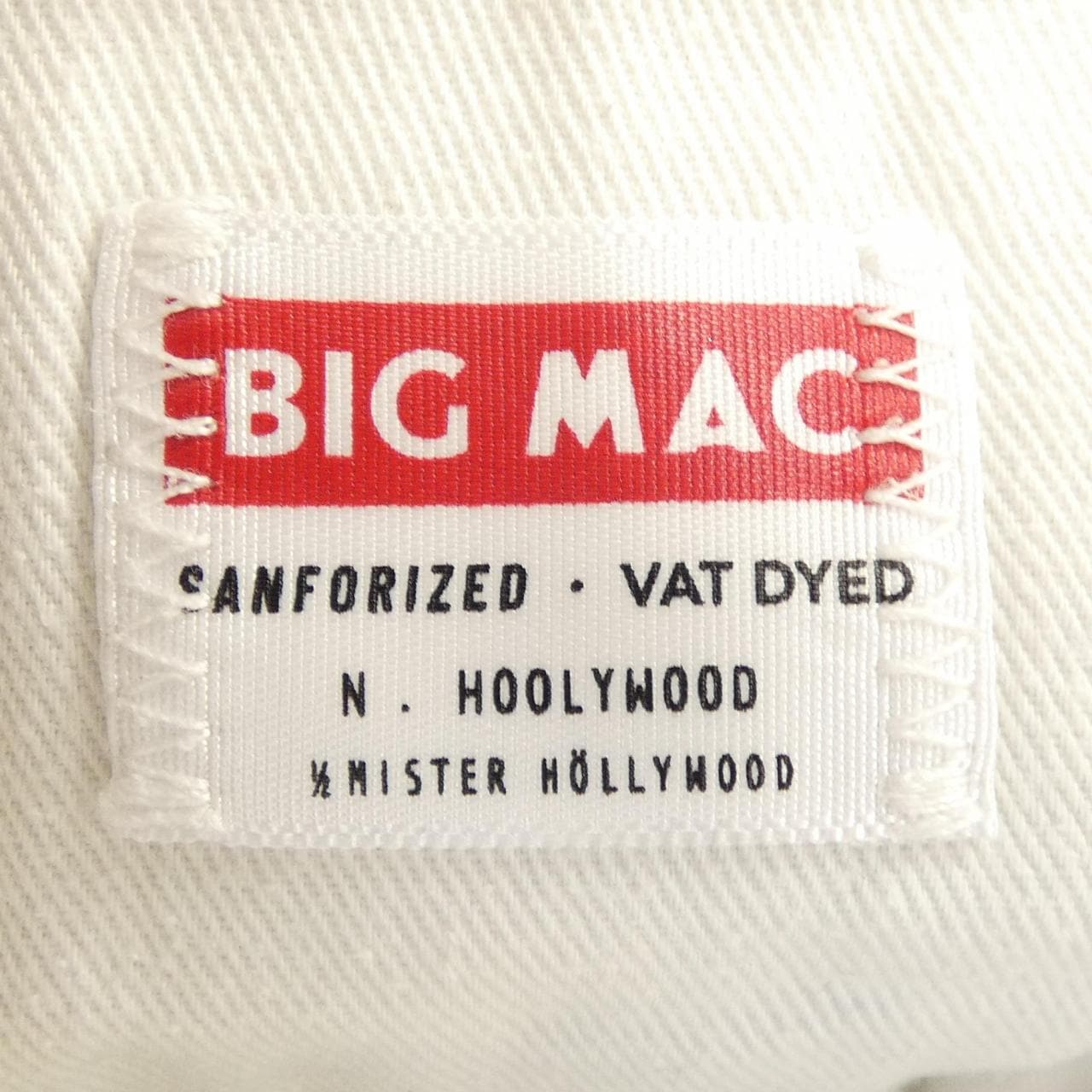 エヌハリウッド N.HOOLYWOOD BIG MAC パンツ