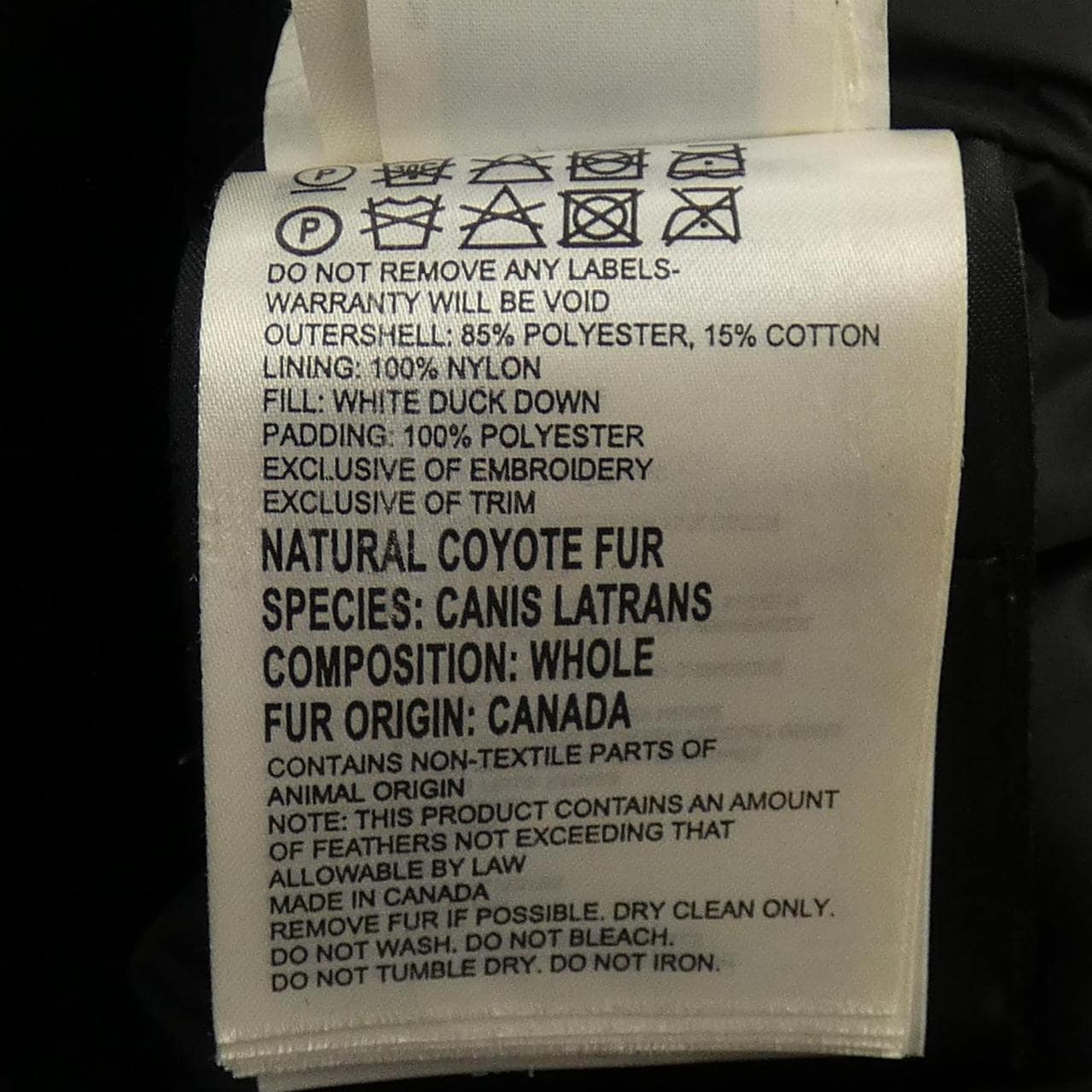 カナダグース CANADA GOOSE ダウンコート