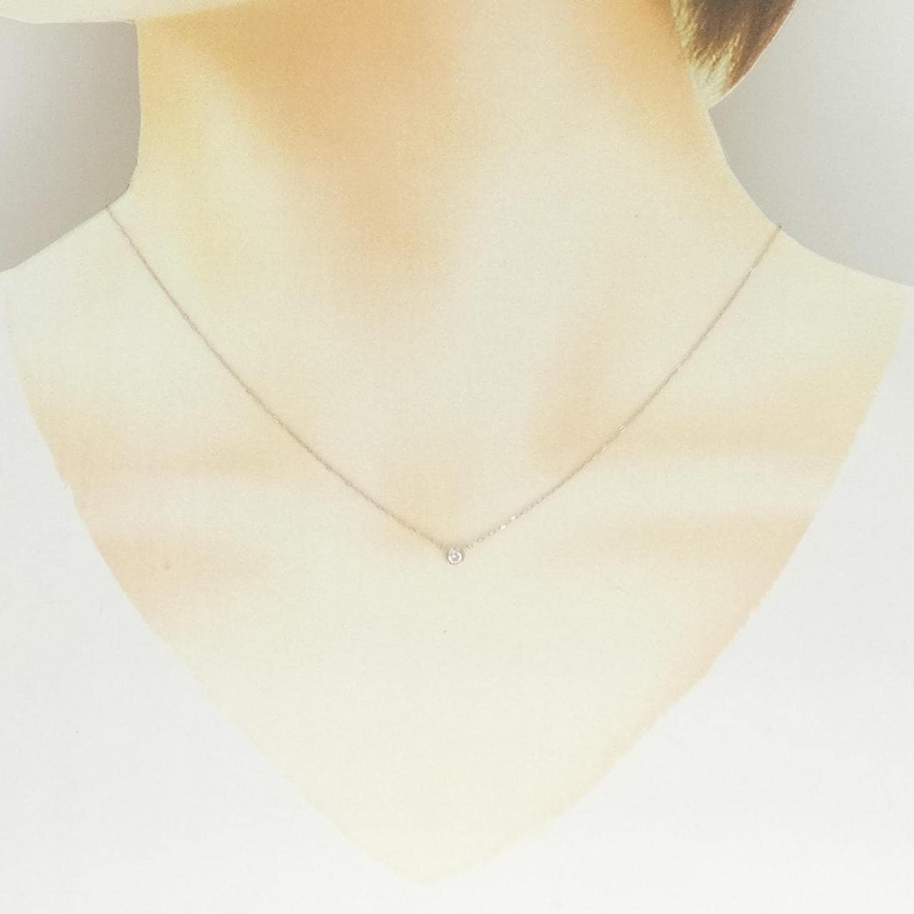 4゜C ダイヤモンド ネックレス