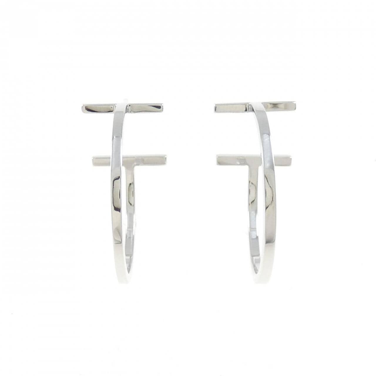 TIFFANY T-wire hoop medium earrings