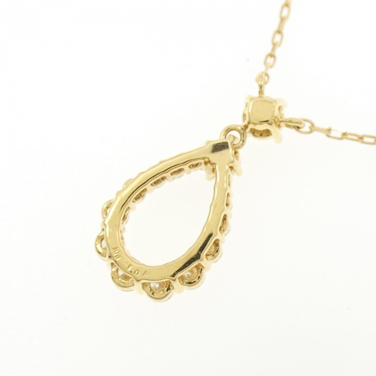 K18YG ダイヤモンド ネックレス 1.04CT