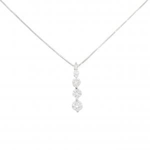 PT900/PT850 ダイヤモンド ネックレス 0.51CT