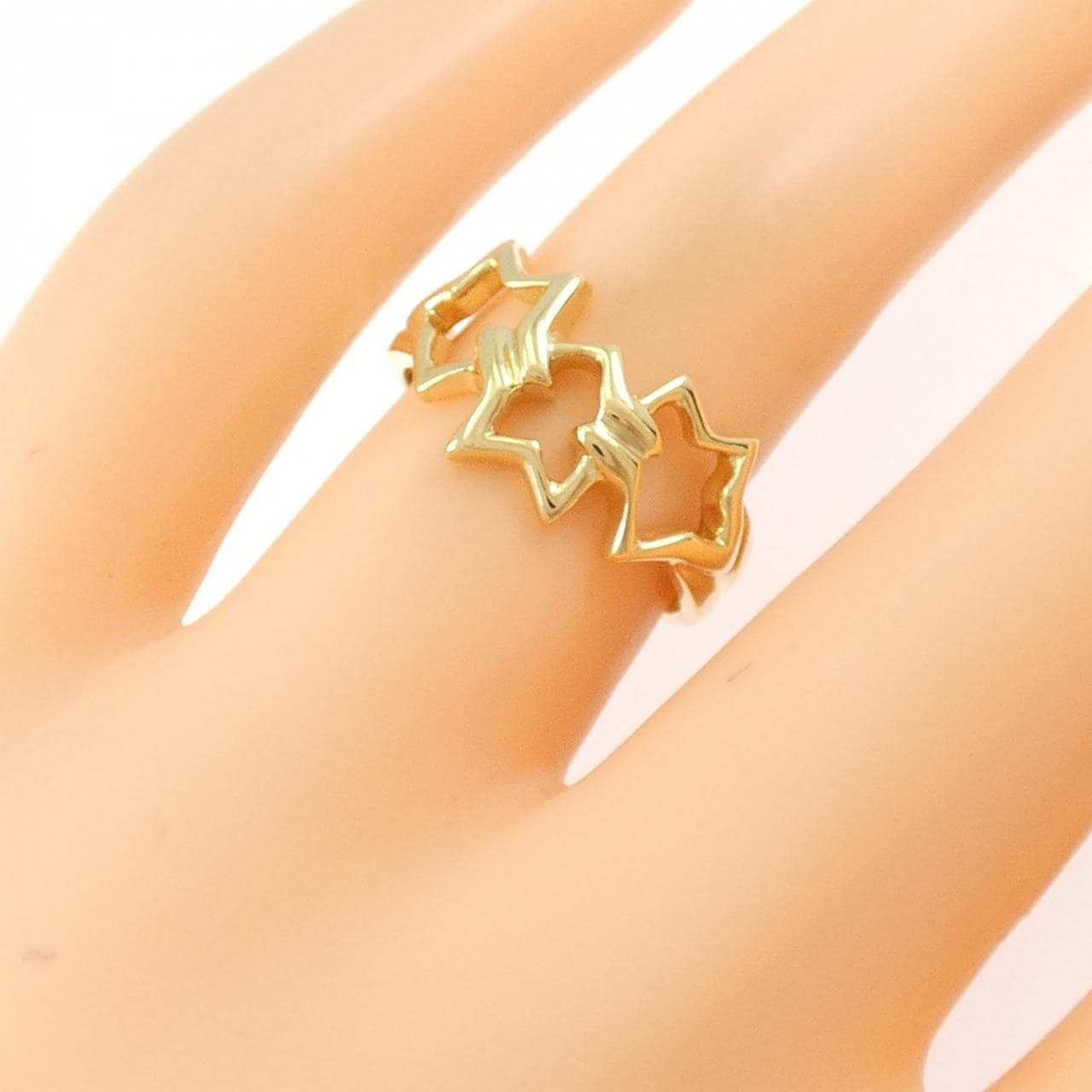 【ヴィンテージ】ティファニー トリプルスター リング
