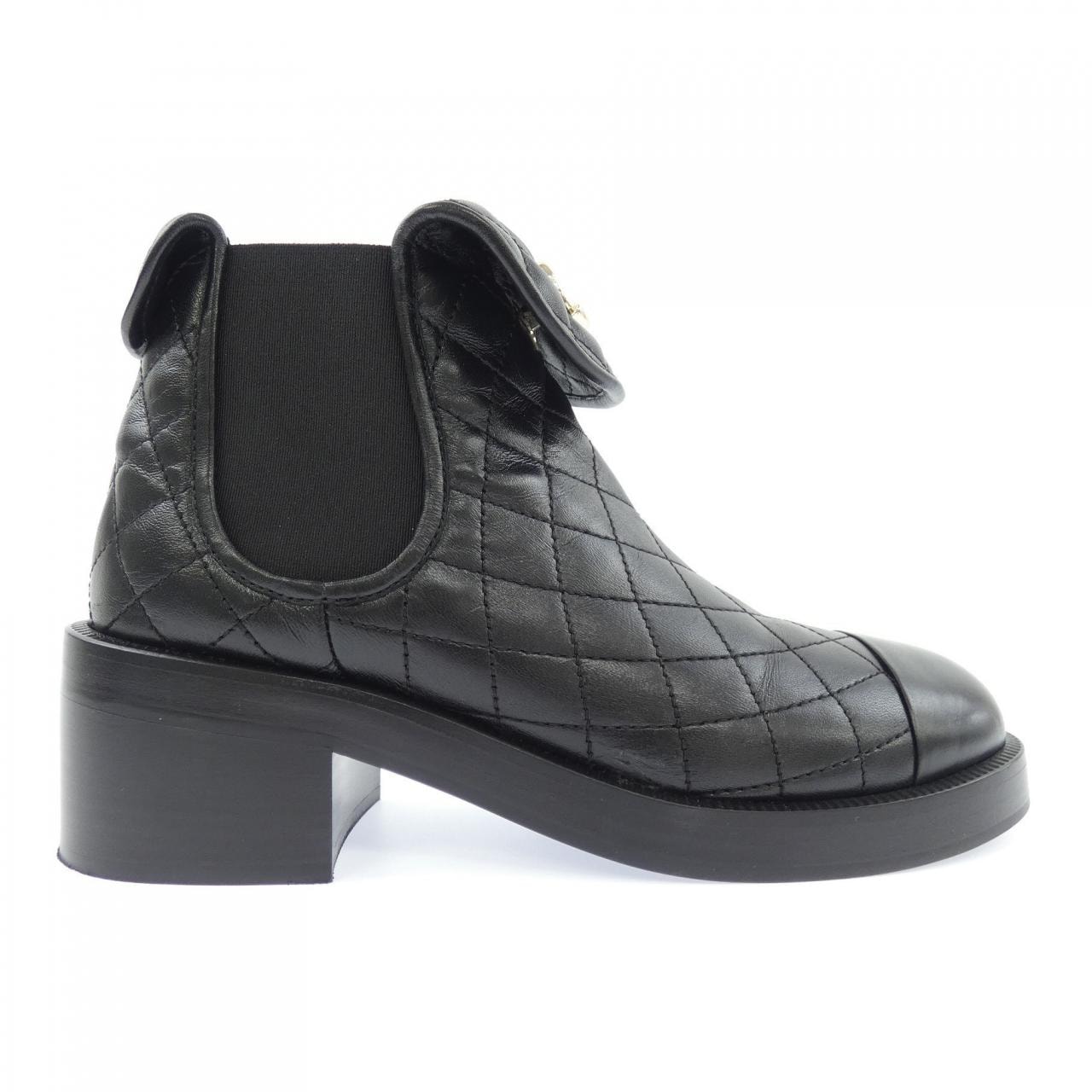 シャネル CHANEL アンクルブーツ ANKLE BOOTS ターンロック G45144B14037 ブーツ