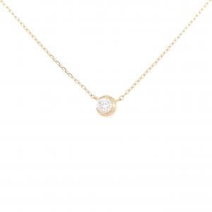 スタージュエリー ムーンセッティング ネックレス 0.06CT