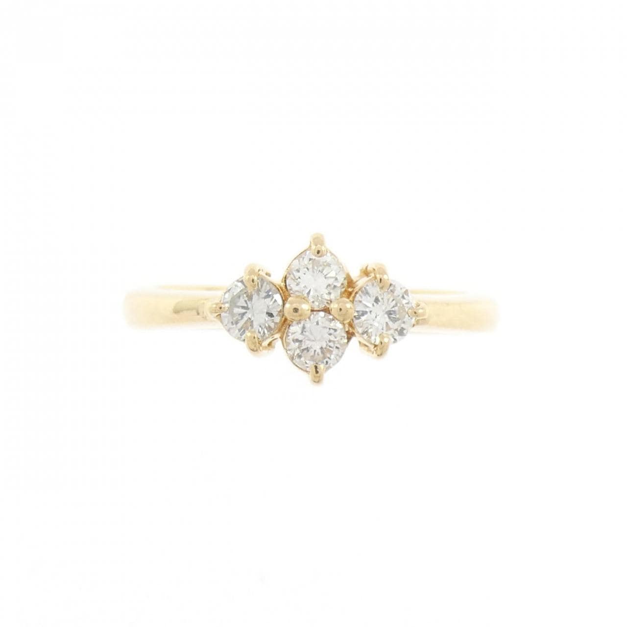 K18YG ダイヤモンド リング 0.31CT