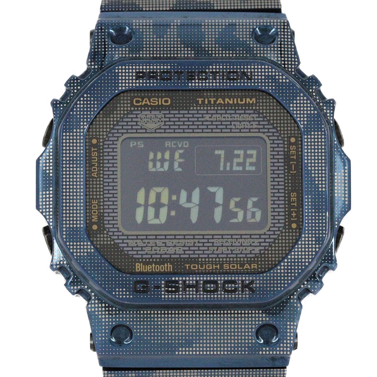 カシオ G-SHOCK 電波時計 GMW-B5000TCF-2JR TI ソーラークォーツ